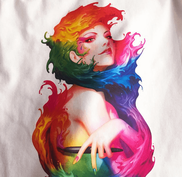 （圖：印花增稠劑運(yùn)用場景）