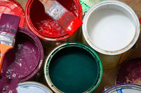 (圖為水性漆展示圖)
